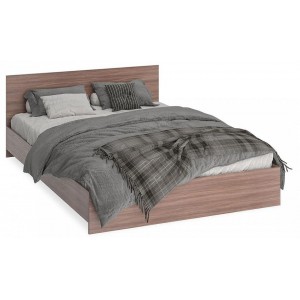 Кровать полутораспальная Ронда КР-140 древесина коричневая нейтральная ясень CTR_NF-00003113_000050899