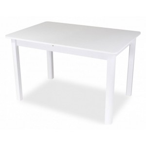 Стол обеденный Танго ПР-1 со стеклом белый DOM_Tango_PR-1_BL_st-BL_04_BL