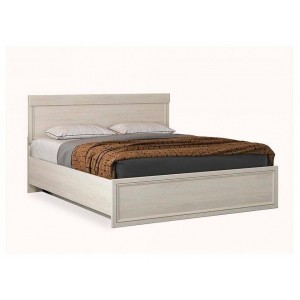 Кровать полутораспальная Лиана 45.25-01 древесина коричневая светлая ясень TRM_ML654871660