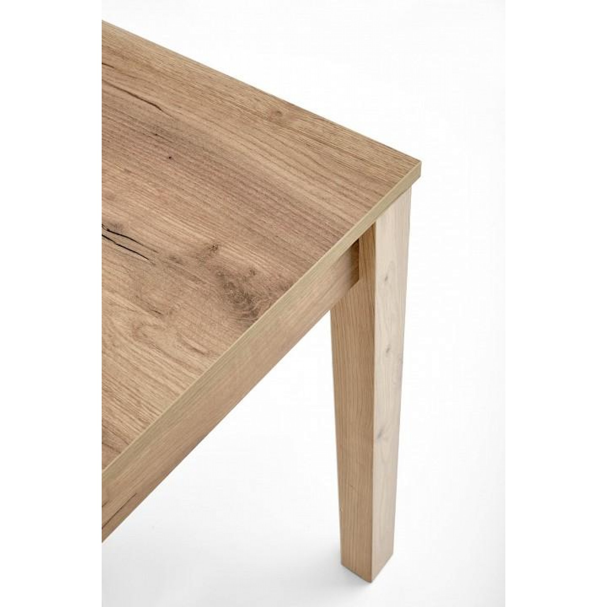 Стол обеденный Maurycy древесина коричневая светлая дуб HLM_V-PL-MAURYCY-ST-CRAFT