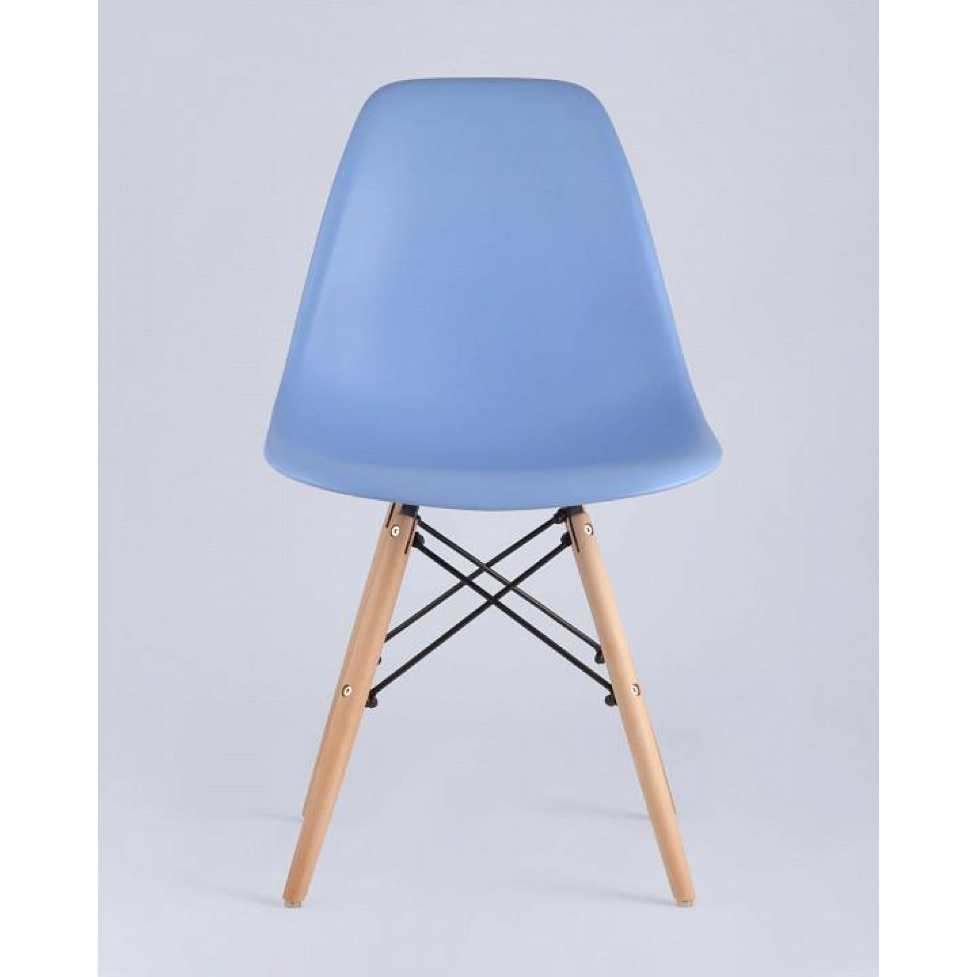 Набор из 4 стульев Eames    SGR_8056PP-LIGHT-BLUE-60202-X4