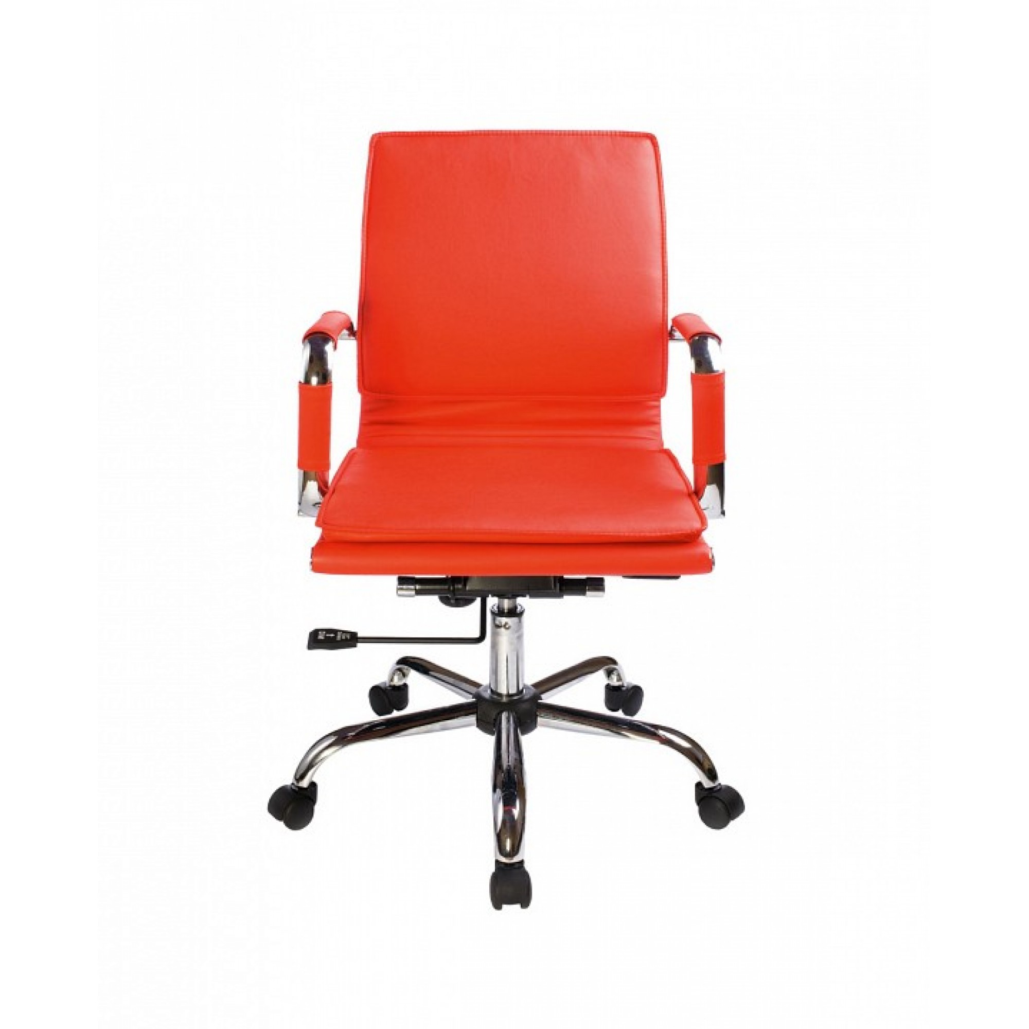 Кресло компьютерное Бюрократ CH-993-low красное    BUR_CH-993low_red